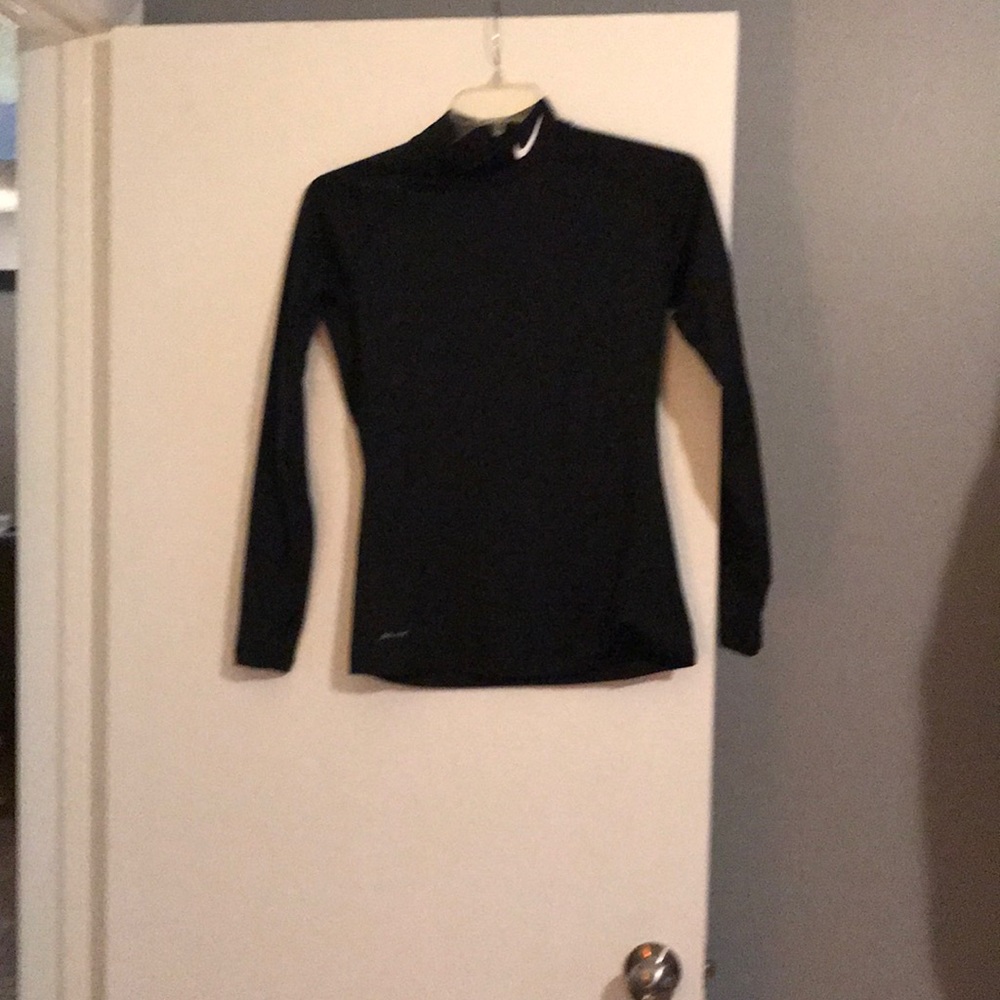 Nike Mock turtle neck running shirt